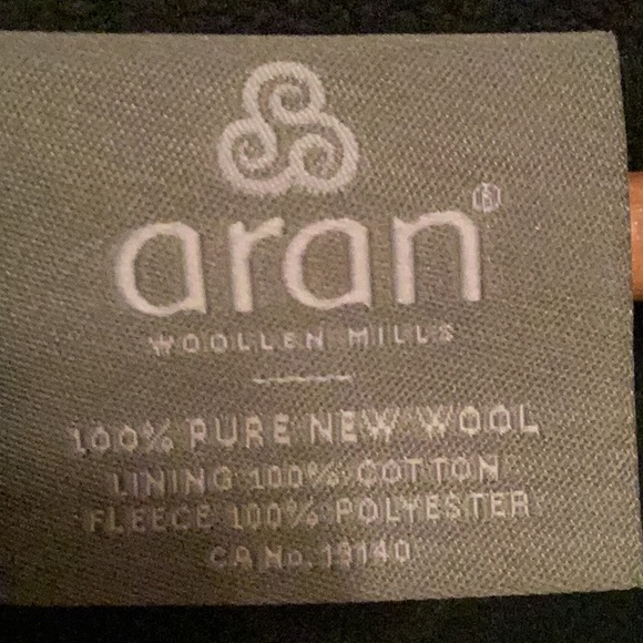 NWOT Windproof Aran Style Sweater/Jacket - Picture 3 of 6